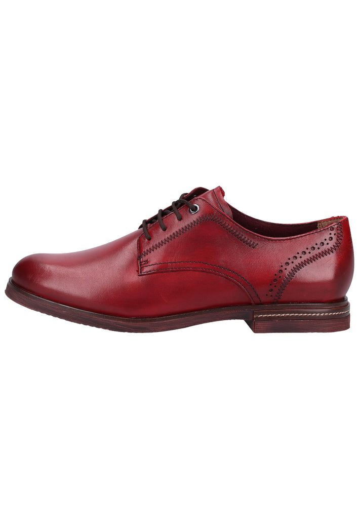 Tamaris Halbschuhe Leder Rot - surf4shoes