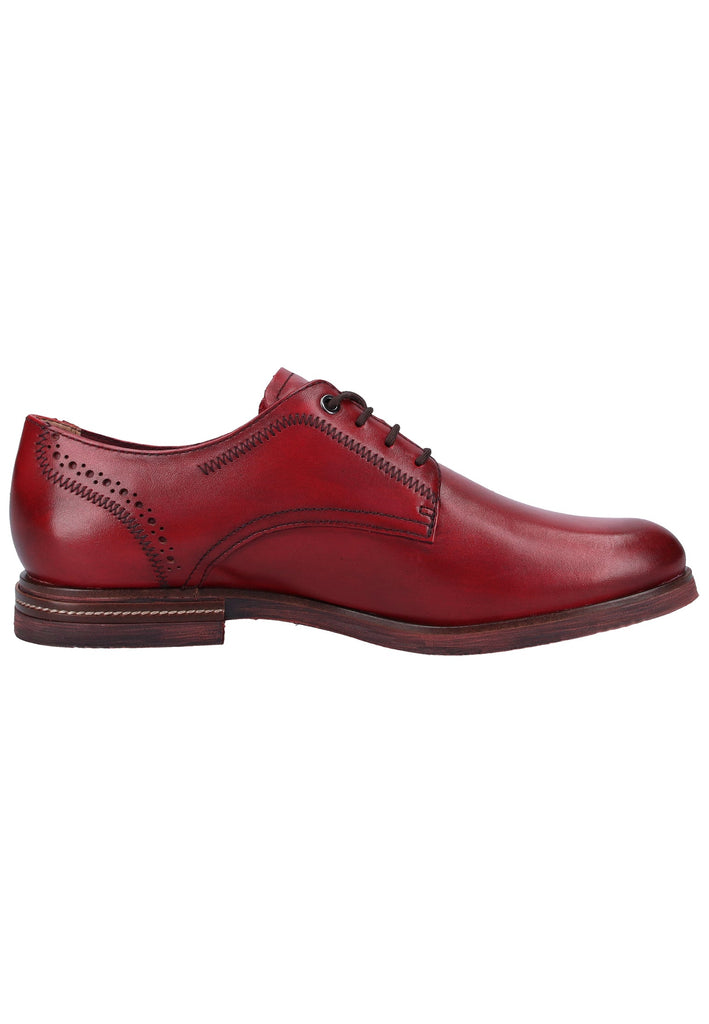 Tamaris Halbschuhe Leder Rot - surf4shoes
