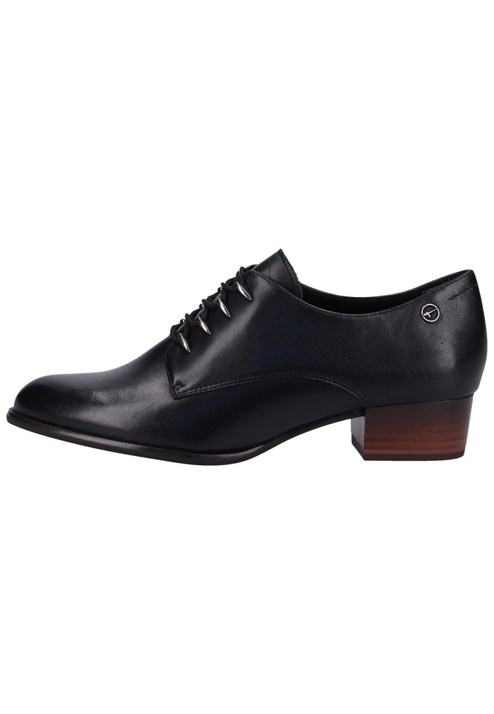 Tamaris Halbschuhe Leder Schwarz - surf4shoes