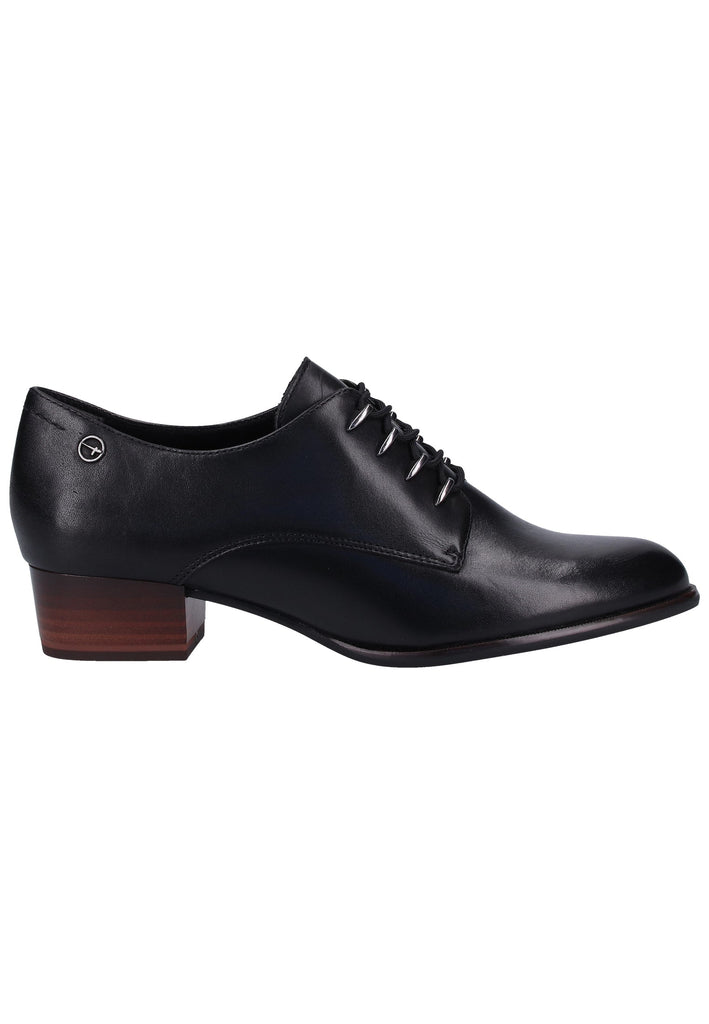 Tamaris Halbschuhe Leder Schwarz - surf4shoes