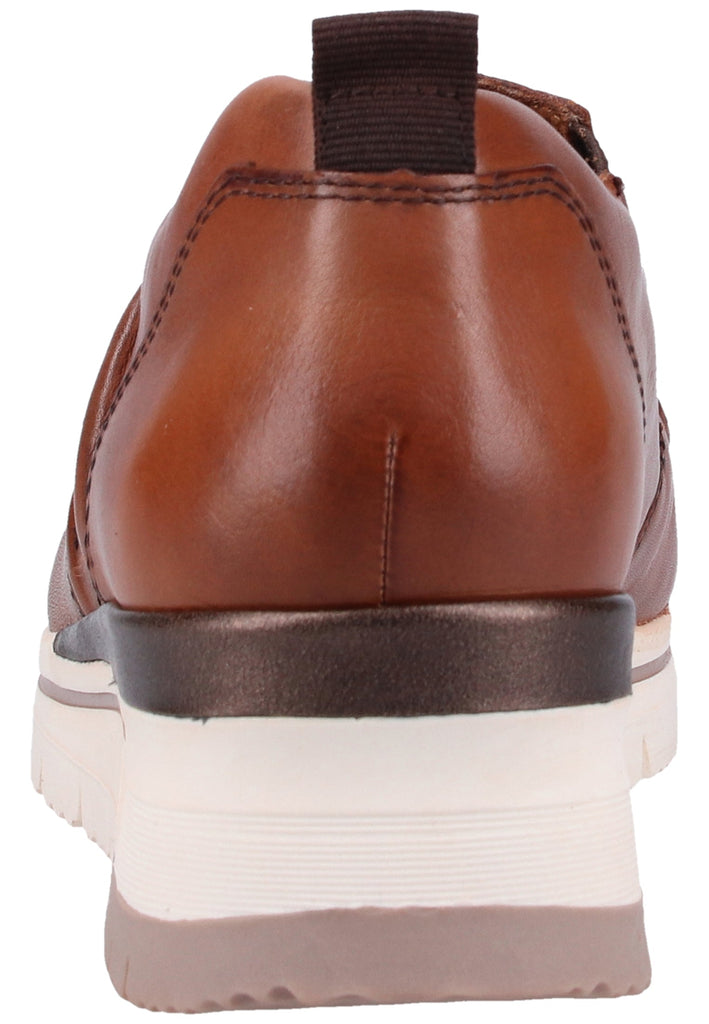 Tamaris Sneaker Leder/Synthetik Cognac - surf4shoes
