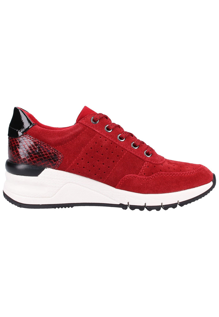 Tamaris Sneaker Leder/Textil Rot - surf4shoes
