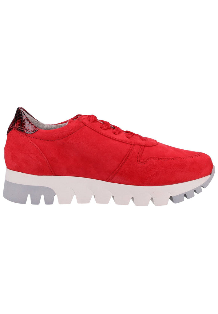 Tamaris Sneaker Leder/Textil Rot - surf4shoes