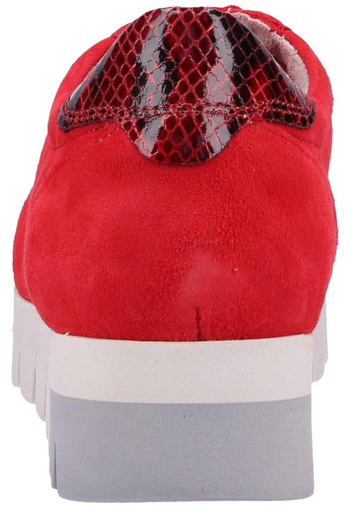 Tamaris Sneaker Leder/Textil Rot - surf4shoes