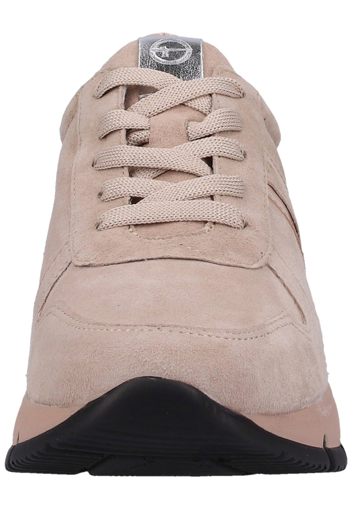 Tamaris Sneaker Leder/Synthetik Taupe - surf4shoes