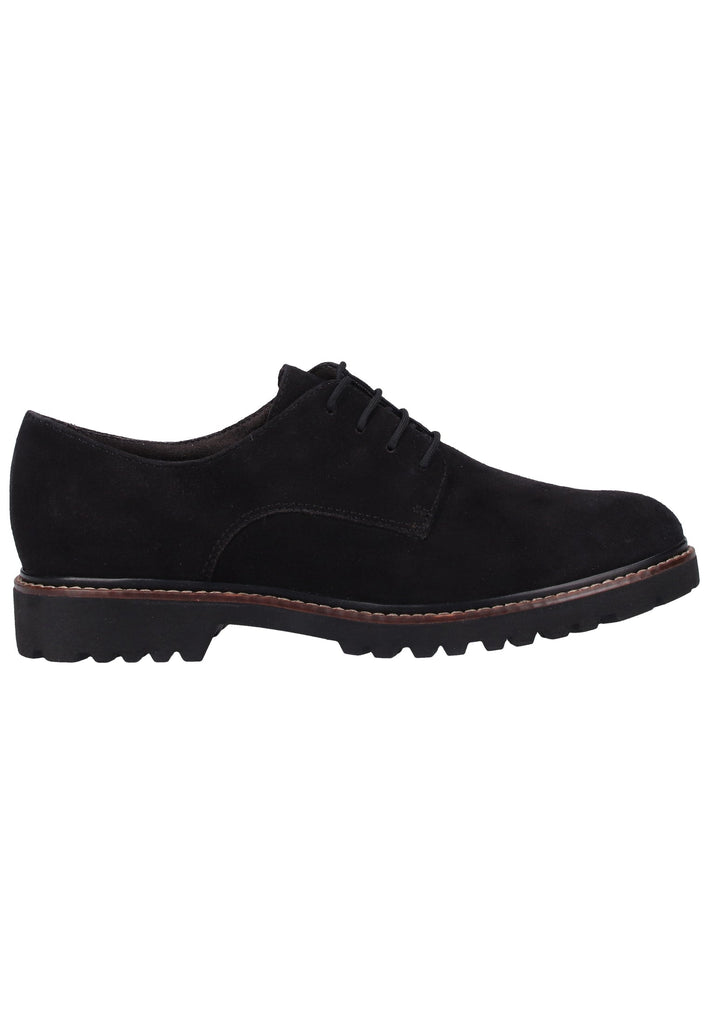 Tamaris Halbschuhe Veloursleder Schwarz - surf4shoes