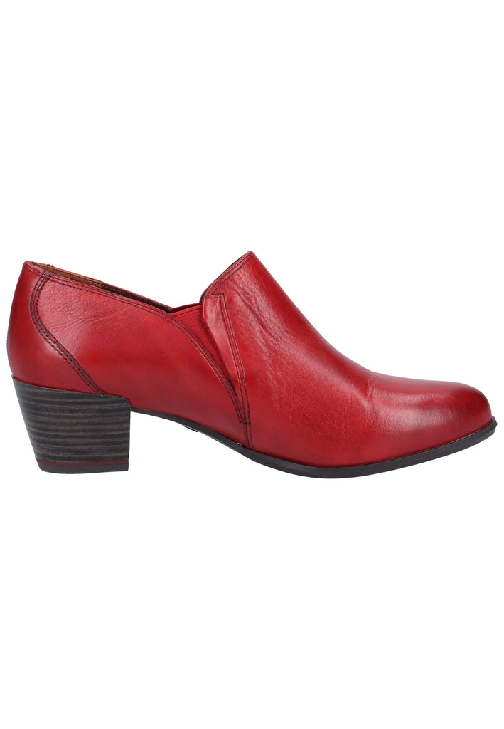 Tamaris Pumps Leder Rot - surf4shoes