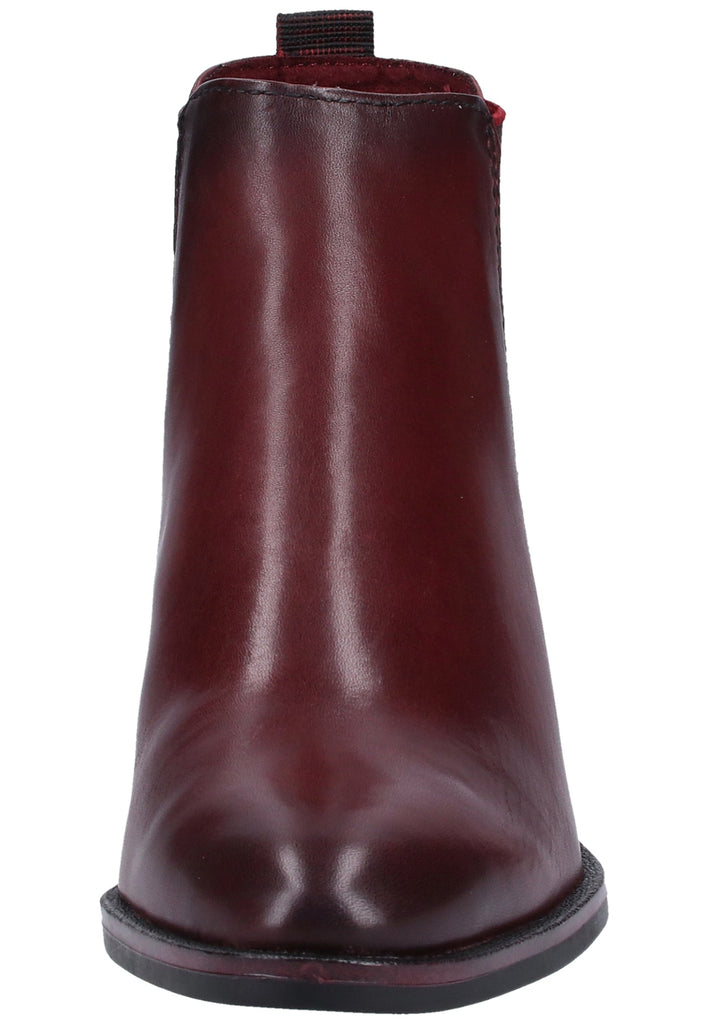 Tamaris Stiefelette Leder Bordeaux - surf4shoes