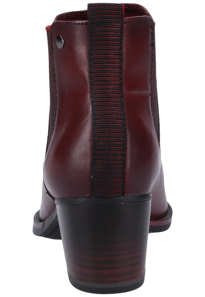 Tamaris Stiefelette Leder Bordeaux - surf4shoes