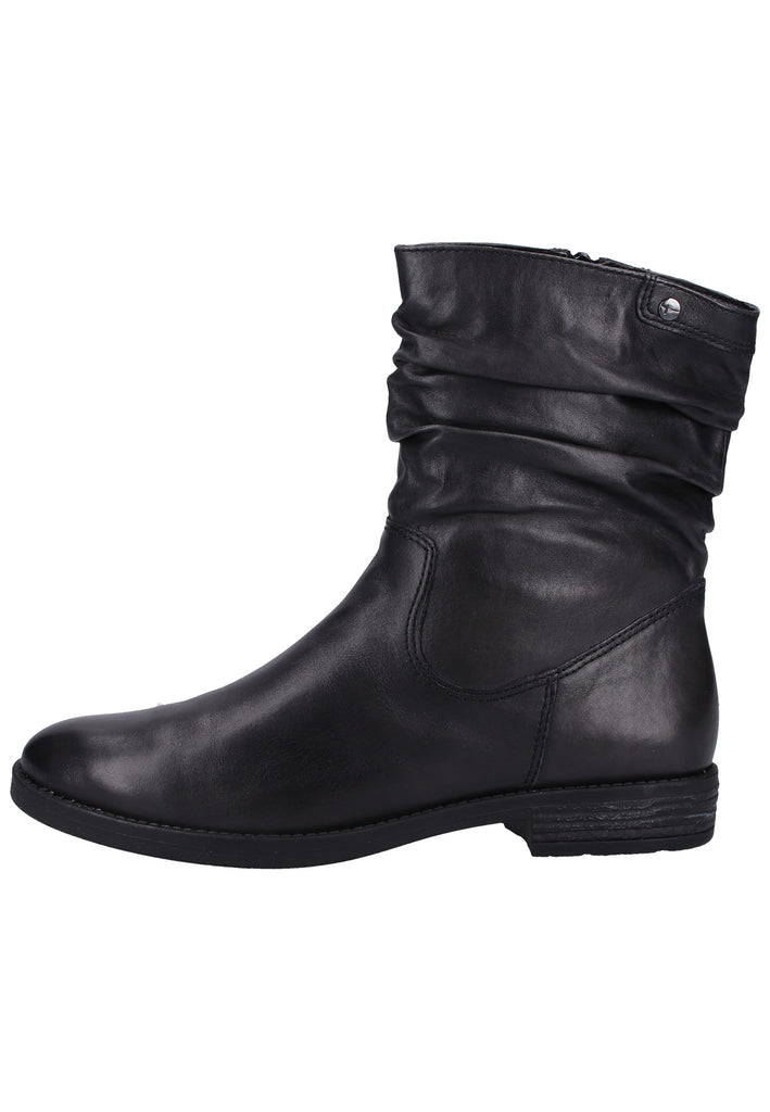 Tamaris Stiefelette Leder Anthracite - surf4shoes