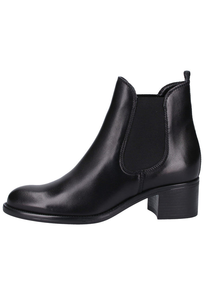 Tamaris Stiefelette Leder Schwarz - surf4shoes