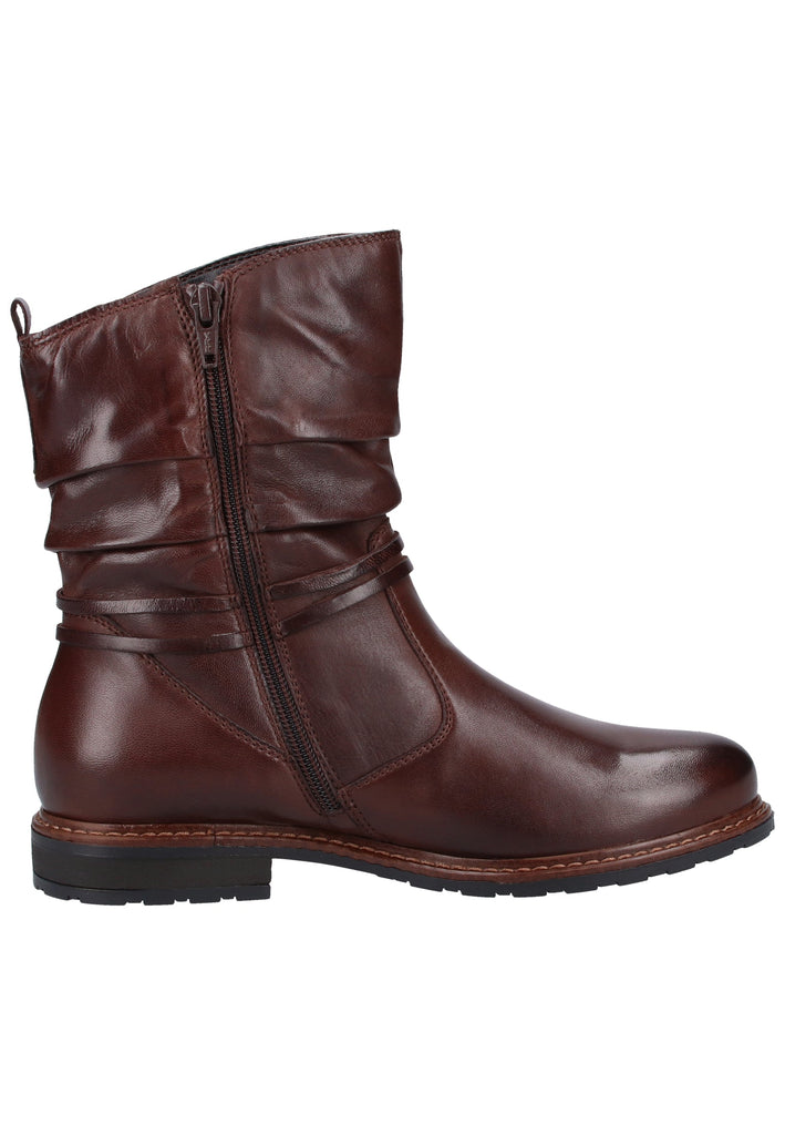 Tamaris Stiefelette Leder Cafe - surf4shoes