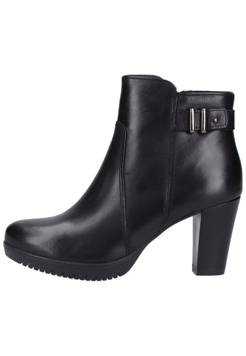 Tamaris Stiefelette Leder Schwarz - surf4shoes