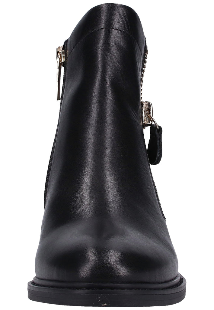 Tamaris Stiefelette Leder/Synthetik Schwarz/Gold - surf4shoes