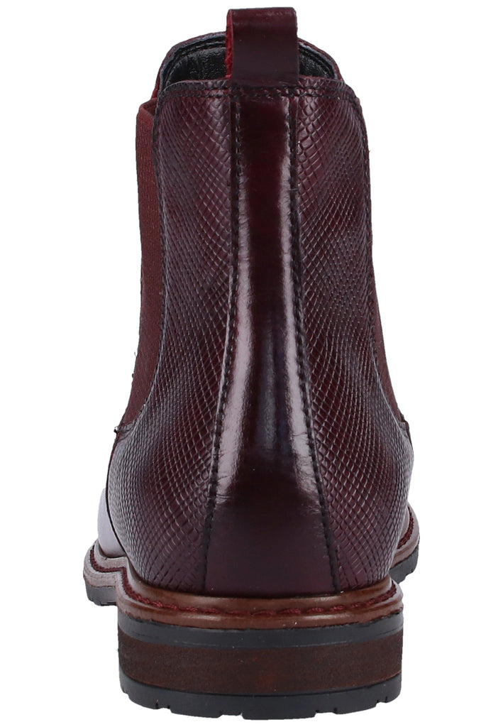Tamaris Stiefelette Leder Bordeaux - surf4shoes