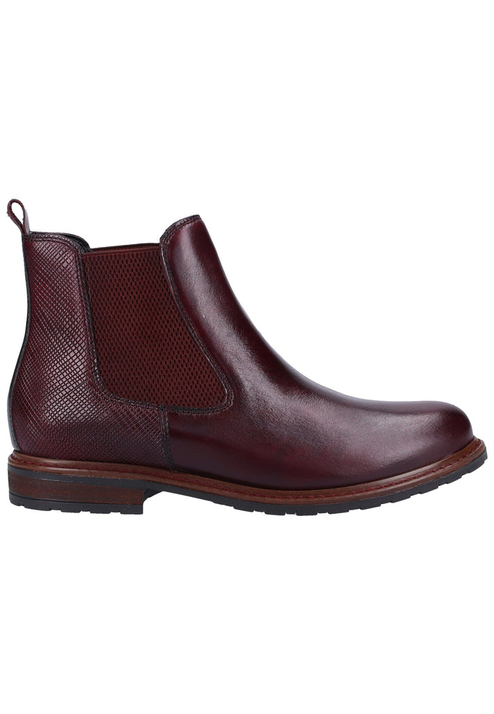 Tamaris Stiefelette Leder Bordeaux - surf4shoes