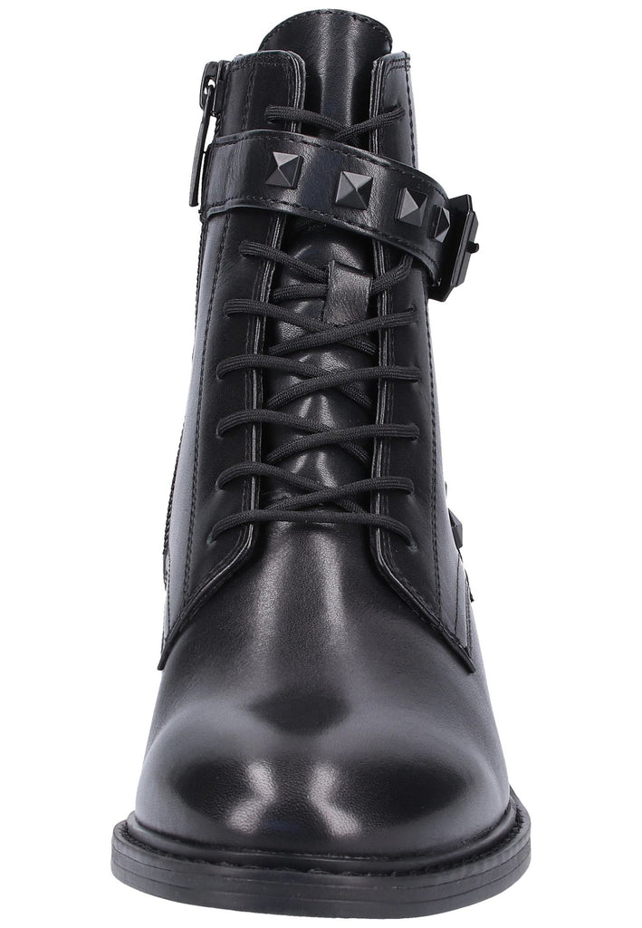 Tamaris Stiefelette Leder/Synthetik Schwarz - surf4shoes