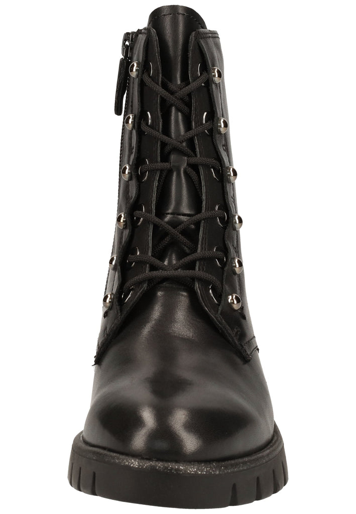 Tamaris Stiefelette Leder/Synthetik Schwarz - surf4shoes