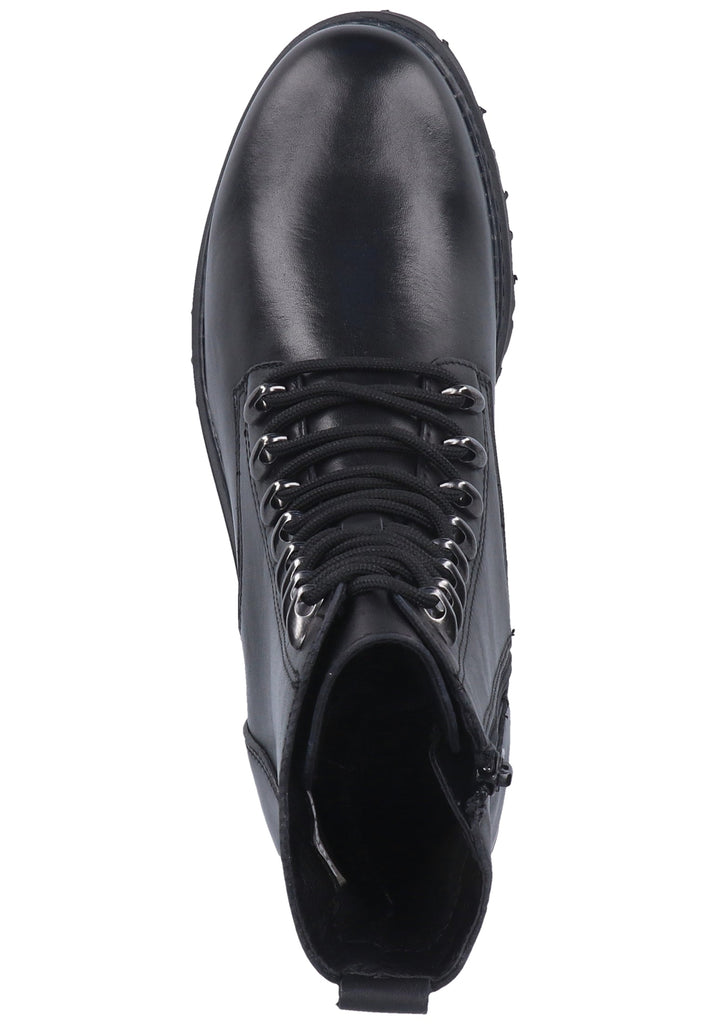 Tamaris Stiefelette Leder Schwarz - surf4shoes