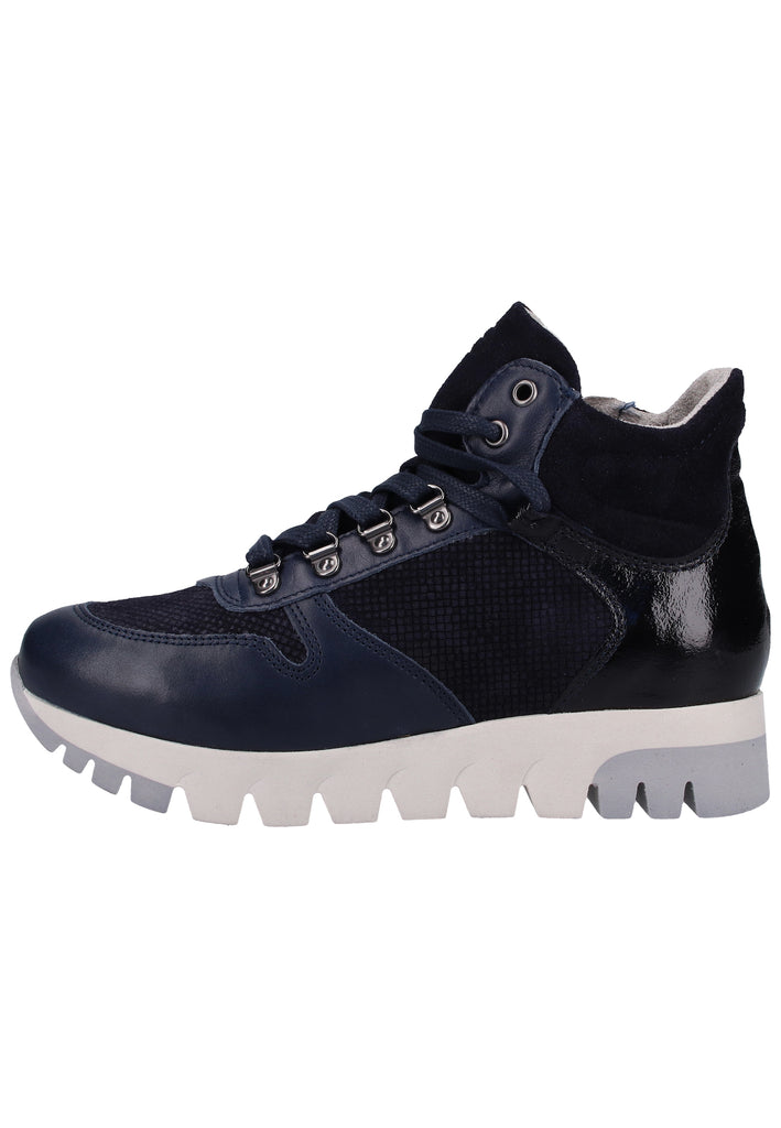 Tamaris Stiefelette Leder Navy - surf4shoes