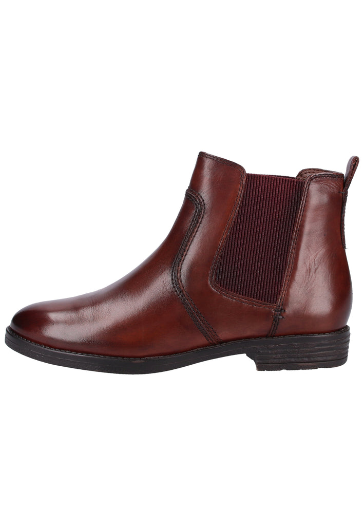 Tamaris Stiefelette Leder Cognac - surf4shoes