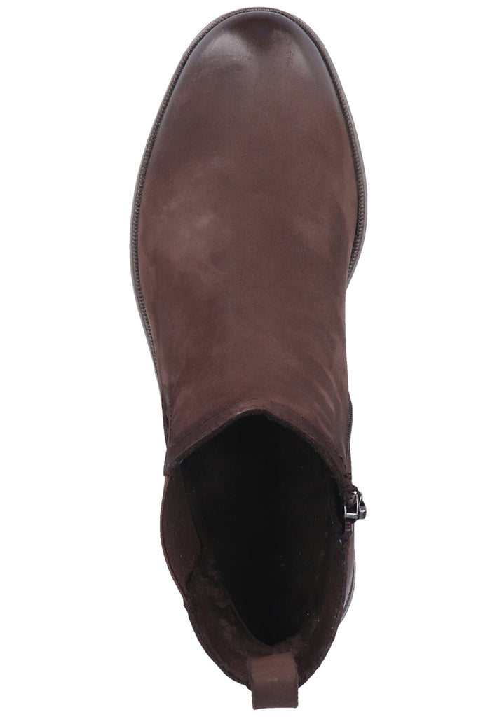 Tamaris Stiefelette Nubukleder Mocca - surf4shoes