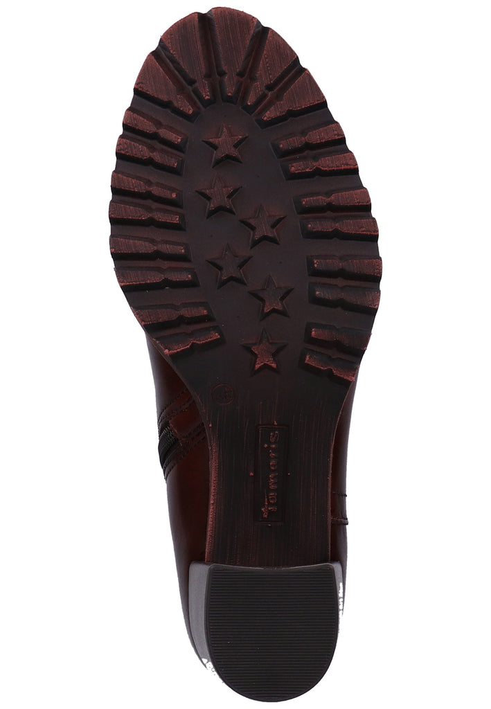 Tamaris Stiefelette Leder Brandy Warmfutter - surf4shoes