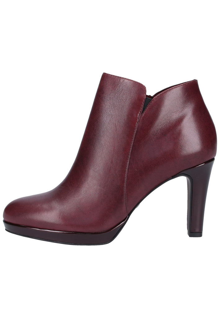 Tamaris Stiefelette Leder Bordeaux - surf4shoes