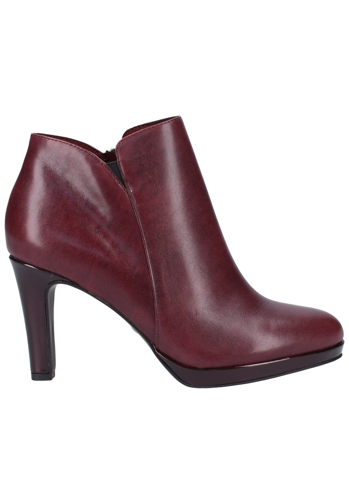 Tamaris Stiefelette Leder Bordeaux - surf4shoes