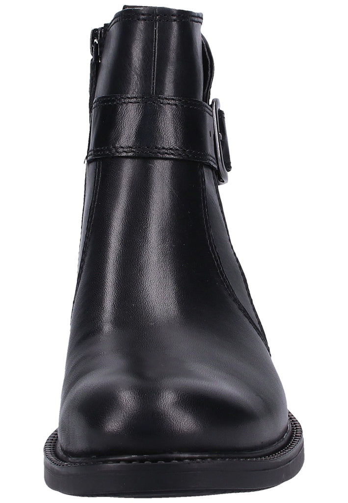 Tamaris Stiefelette Leder/Synthetik Schwarz Warmfutter - surf4shoes