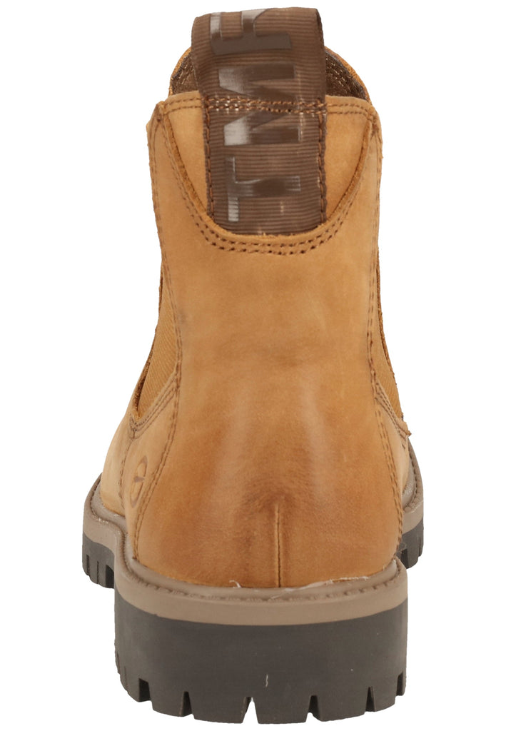 Tamaris Stiefelette Leder Nuss - surf4shoes