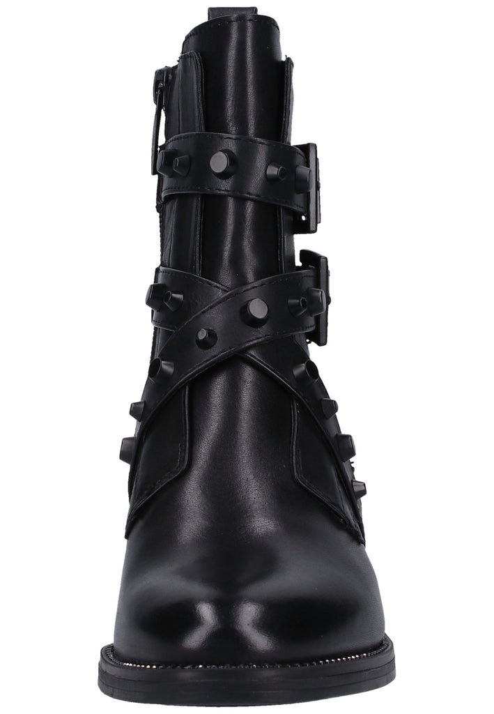 Tamaris Stiefelette Leder/Synthetik Schwarz - surf4shoes