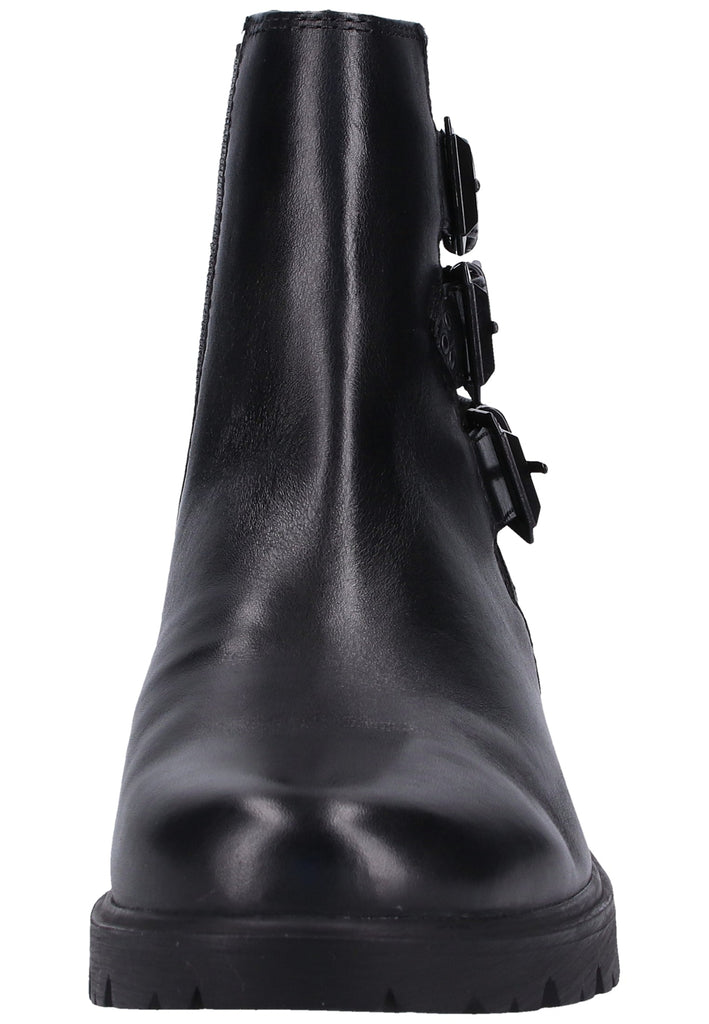 Tamaris Stiefelette Leder/Synthetik Schwarz - surf4shoes