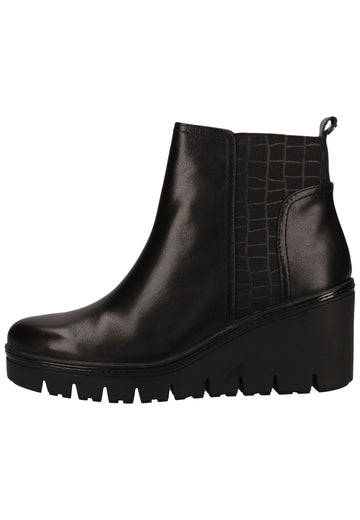 Tamaris Stiefelette Leder/Synthetik Schwarz - surf4shoes