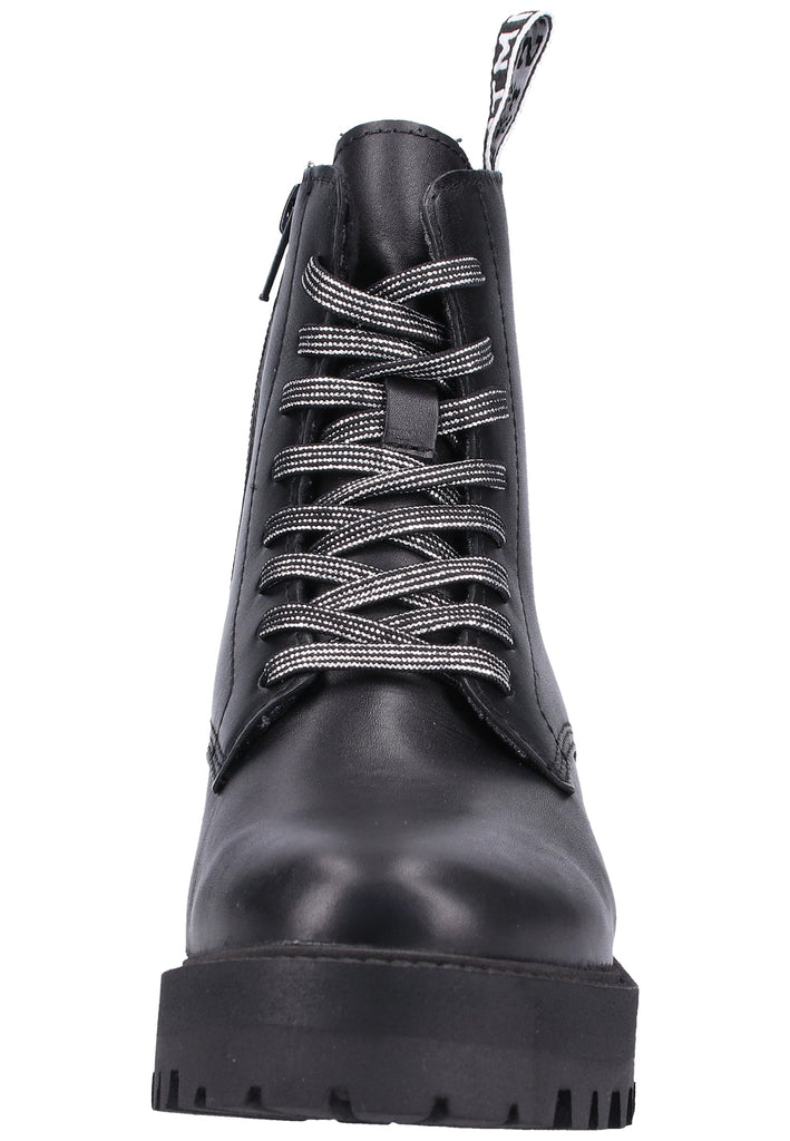 Tamaris Stiefelette Leder Schwarz - surf4shoes