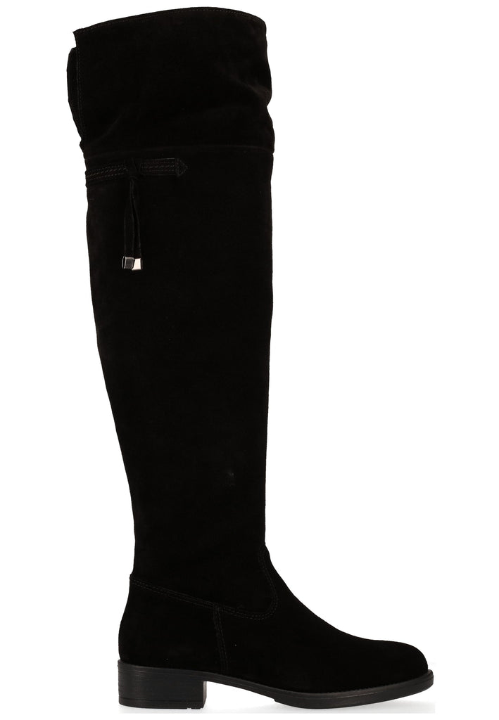 Tamaris Stiefel Veloursleder Schwarz Warmfutter - surf4shoes