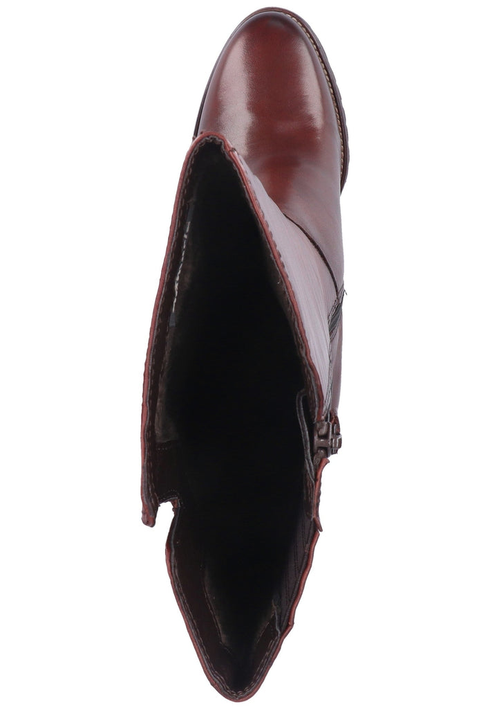 Tamaris Stiefel Leder Chestnut - surf4shoes