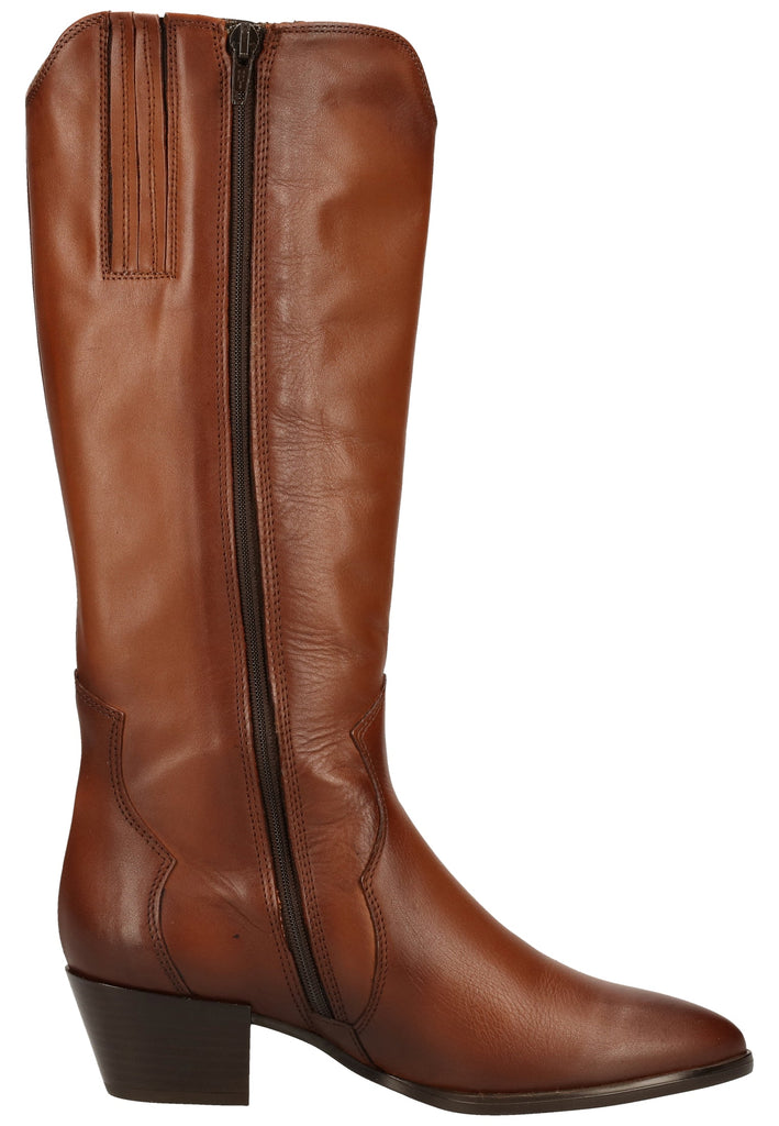 Tamaris Stiefel Leder/Textil Cognac - surf4shoes