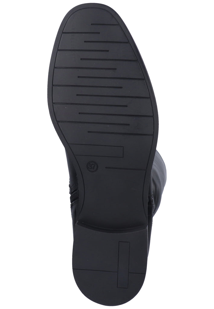 Tamaris Stiefel Leder Schwarz - surf4shoes