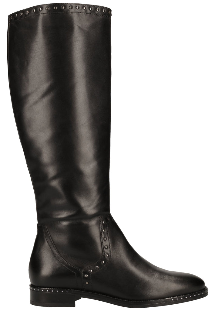 Tamaris Stiefel Leder Schwarz - surf4shoes