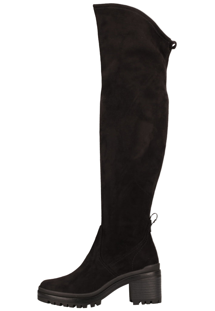 Tamaris Stiefel Lederimitat Schwarz - surf4shoes
