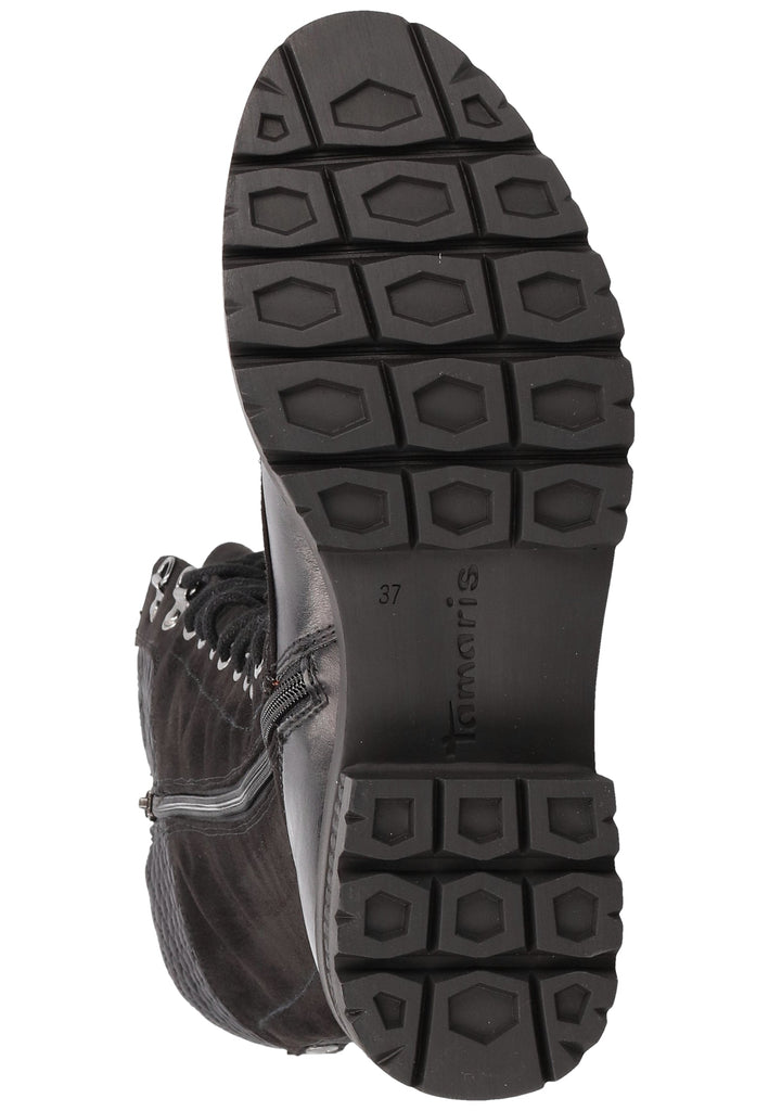 Tamaris Stiefel Lederimitat Schwarz - surf4shoes
