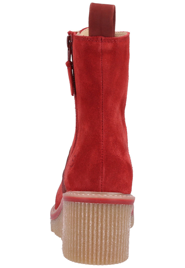 Tamaris Stiefelette Veloursleder Hellrosa - surf4shoes