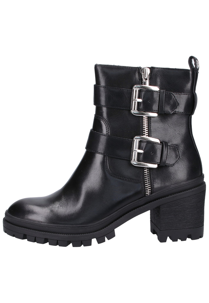 Tamaris Stiefelette Leder/Synthetik Schwarz - surf4shoes