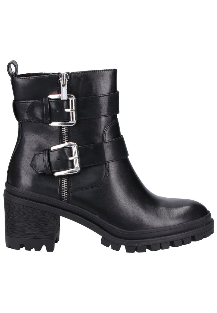 Tamaris Stiefelette Leder/Synthetik Schwarz - surf4shoes