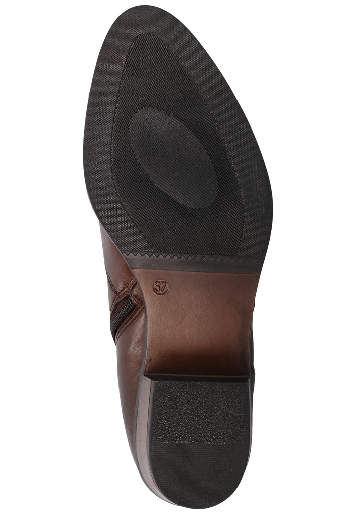 Tamaris Stiefelette Leder Cafe - surf4shoes