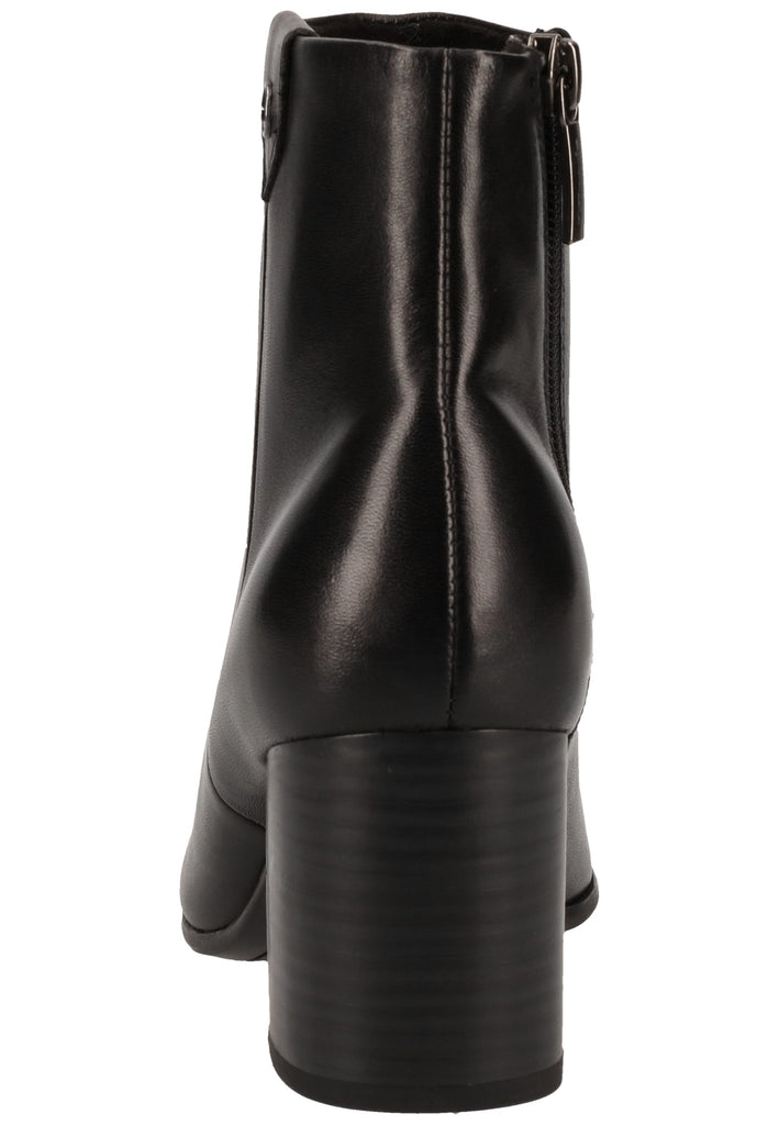 Tamaris Stiefelette Leder Schwarz - surf4shoes