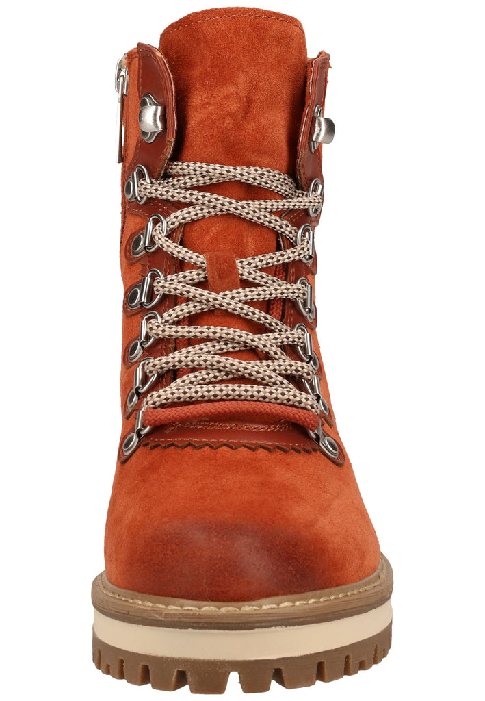 Tamaris Stiefelette Leder/Textil Braun - surf4shoes