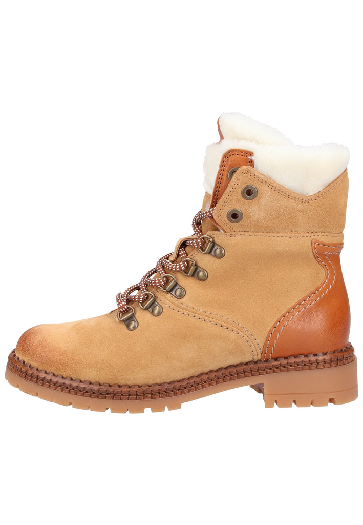 Tamaris Stiefelette Veloursleder/Textil Corn Warmfutter - surf4shoes