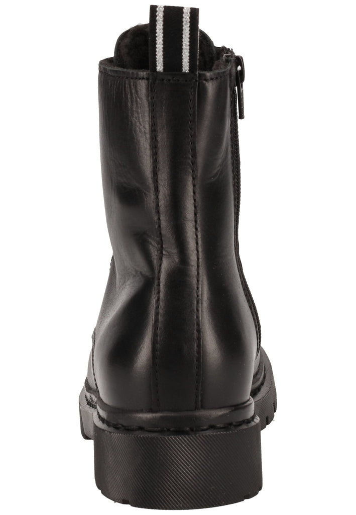 Tamaris Stiefelette Leder Schwarz Warmfutter - surf4shoes